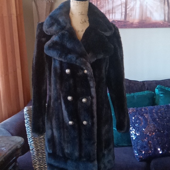 Vintage Fur faux coat - Picture 6 of 7